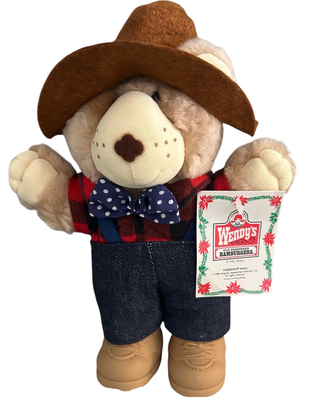 VTG 1986 Furskins Wendy’s Kids Meal Prize